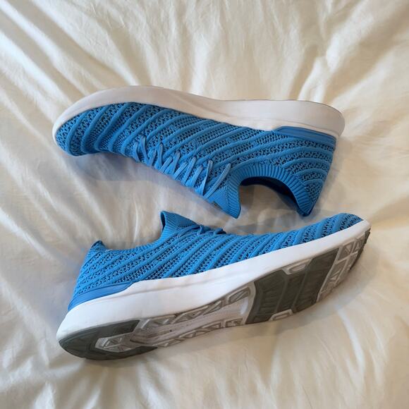 APL Men’s TechLoom Wave Sneakers Size 13 Coastal Blue Ice Blue Melange - Picture 5 of 10